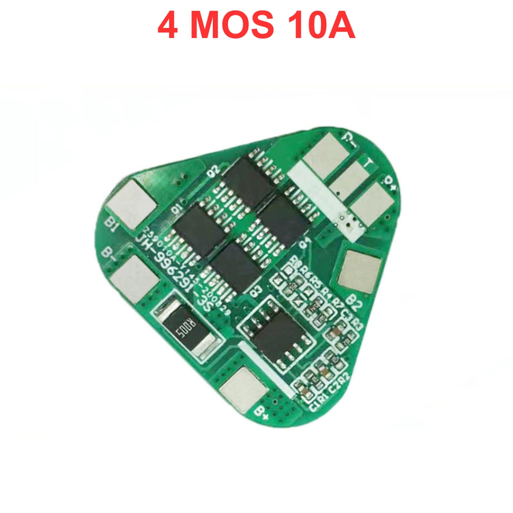 Mạch bảo vệ pin lithium 18650 3s 12,6V 5A/10A hình tam giác