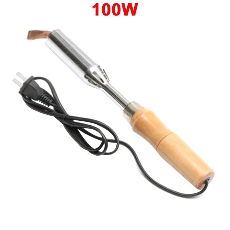Mỏ hàn cán gỗ chuyên dụng cho mối hàn to đủ công suất 75W - 300W