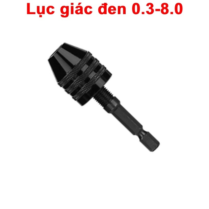 Đầu kẹp mũi khoan mini, Đầu chuyển đổi máy khoan chuôi lục giác