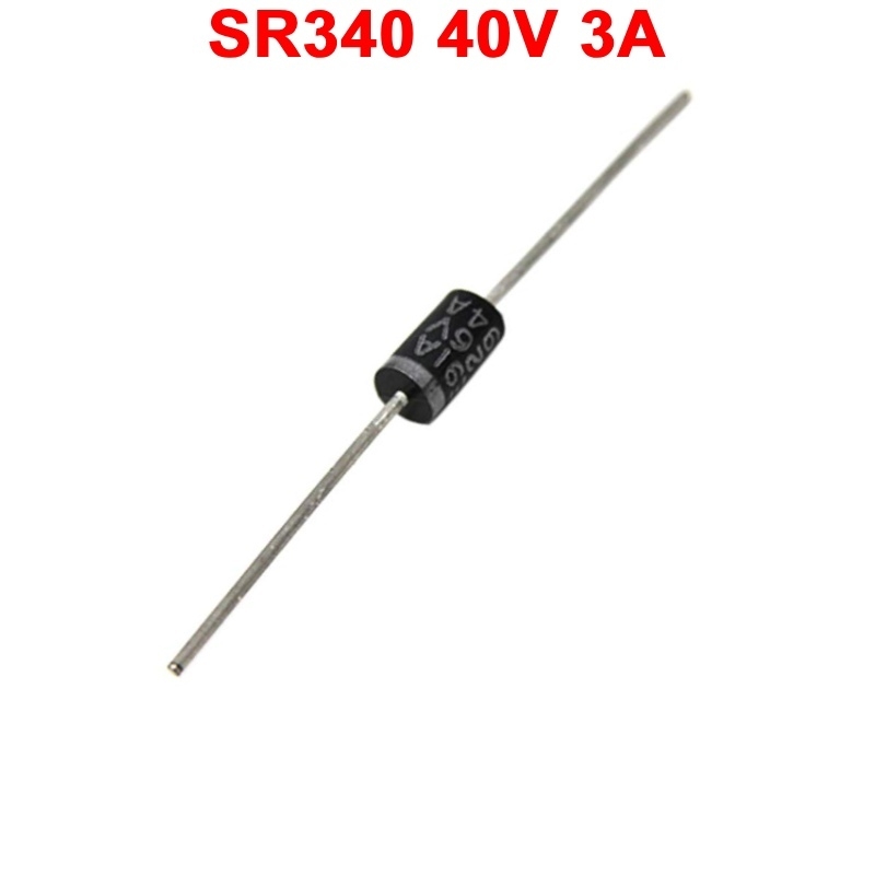 (5 con) Diode Schottky SR240,SR340,SR360,SR5100,SR5200 chân cắm