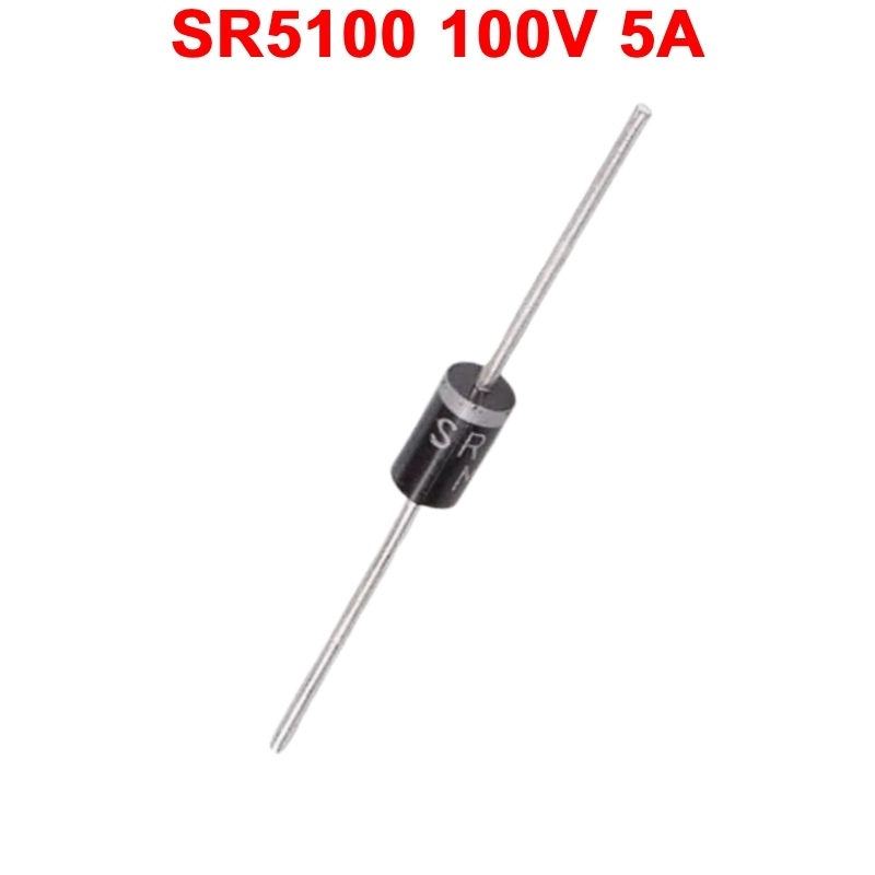 (5 con) Diode Schottky SR240,SR340,SR360,SR5100,SR5200 chân cắm