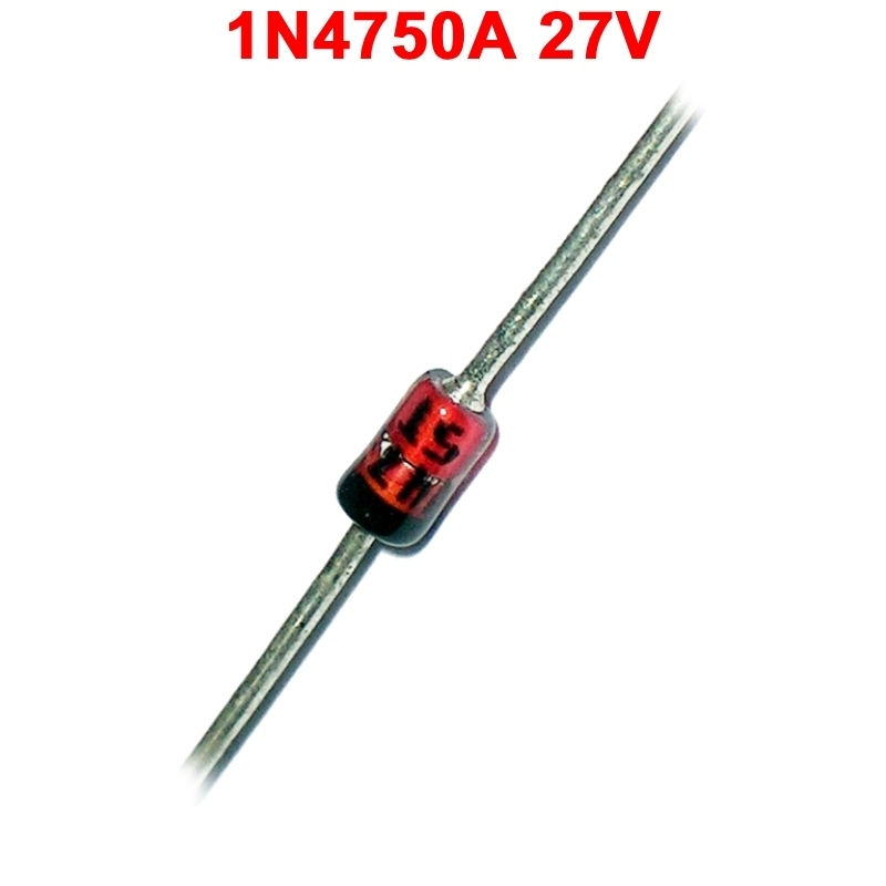 (10 con) Diode Zener 1N4728,1N4729A,1N4730A,1N4732A,... chân cắm DIP 1W