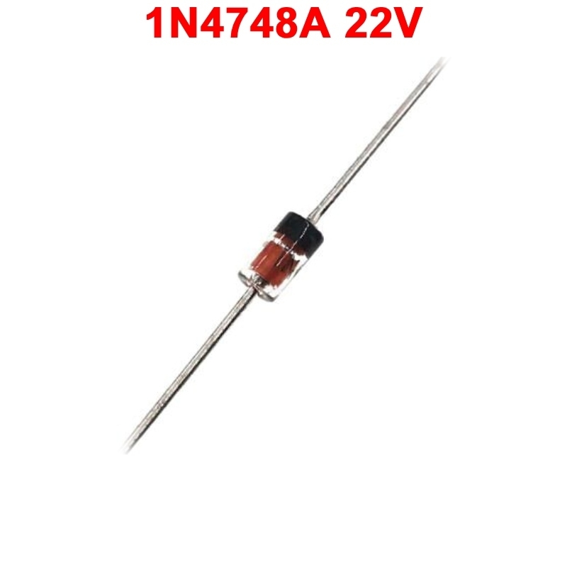 (10 con) Diode Zener 1N4728,1N4729A,1N4730A,1N4732A,... chân cắm DIP 1W