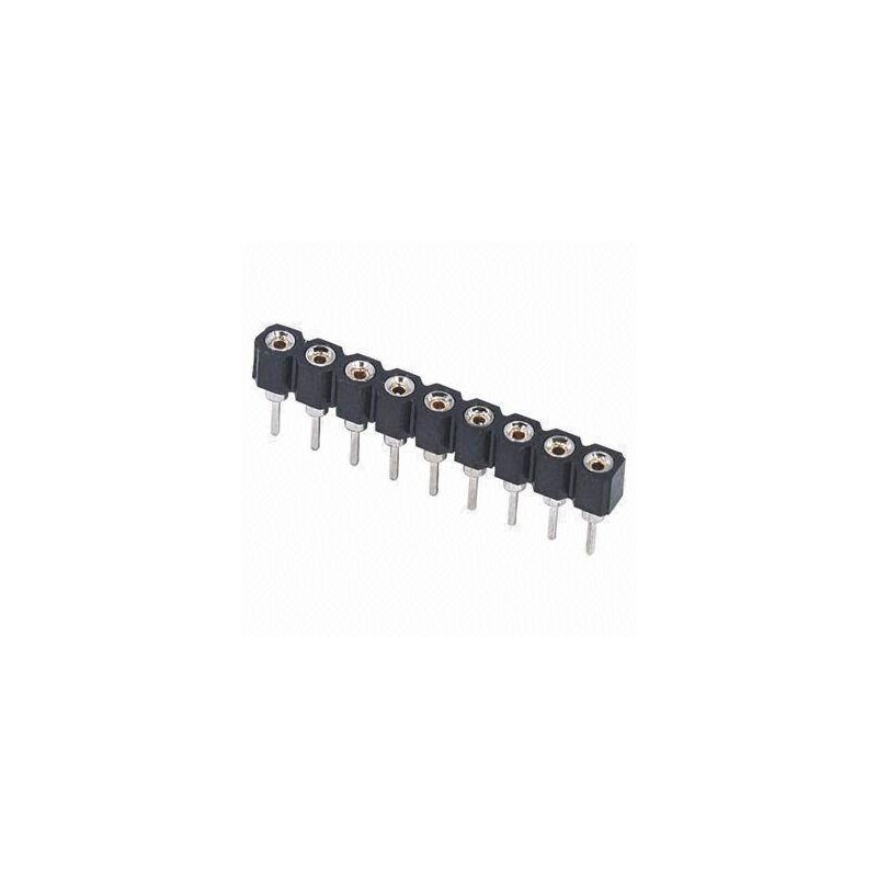 Hàng rào cái chân lỗ tròn 2.54mm cắm đứng