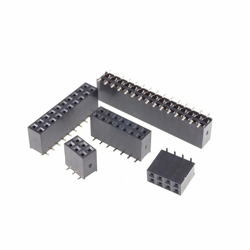 Hàng rào cái đôi 1.27mm chân dán cao 4.3mm
