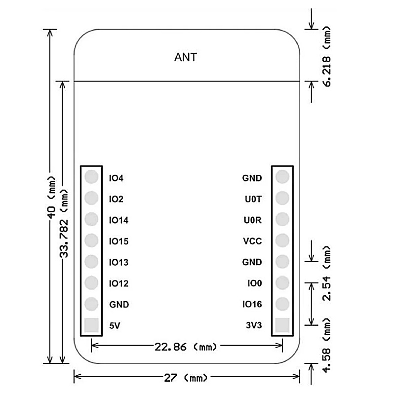Mạch NodeMCU ESP - 32 - CAM
