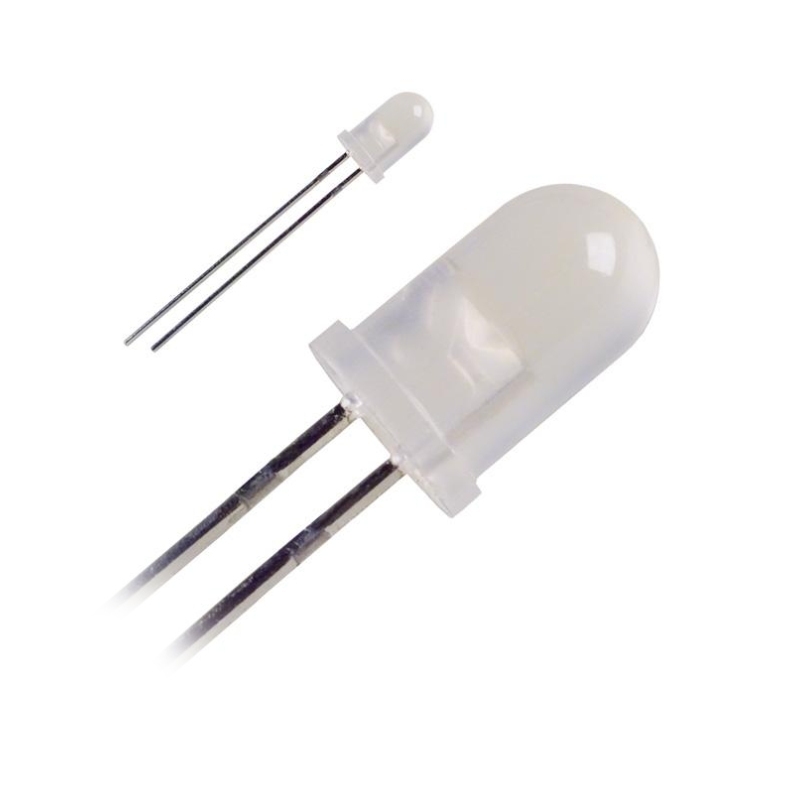 (10 Con) LED 2 màu 5mm đục dương chung