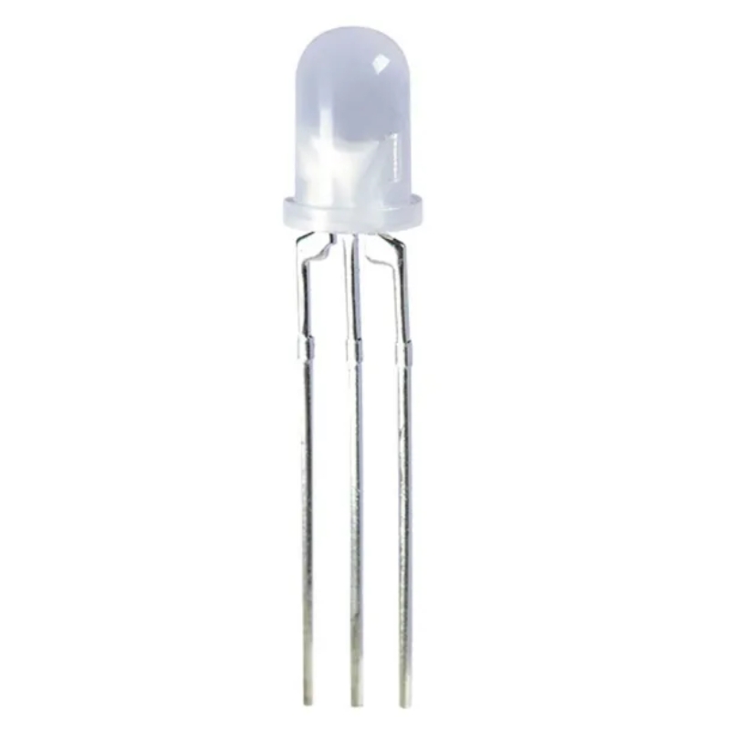 (10 Con) LED 2 màu 5mm đục dương chung
