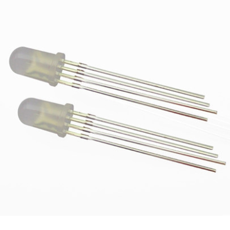 (10 Con) LED RGB 5mm đục âm chung / dương chung