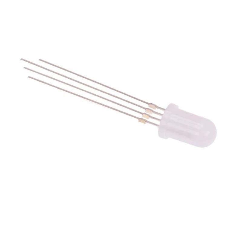(10 Con) LED RGB 5mm đục âm chung / dương chung