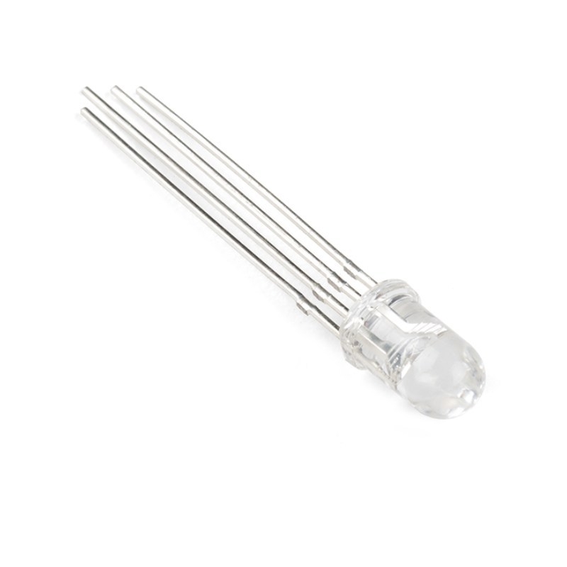 (10 Con) LED RGB 5mm trong suốt âm chung / dương chung