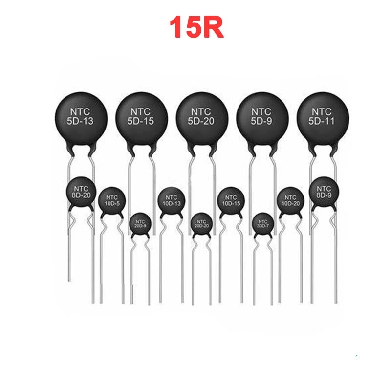 Điện trở nhiệt NTC kích thước 22 x 7mm 10R/15R