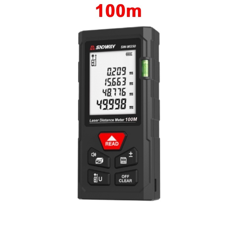 Thước đo bằng tia laser SNDWAY chính xác cao tiện dụng dễ sử dụng