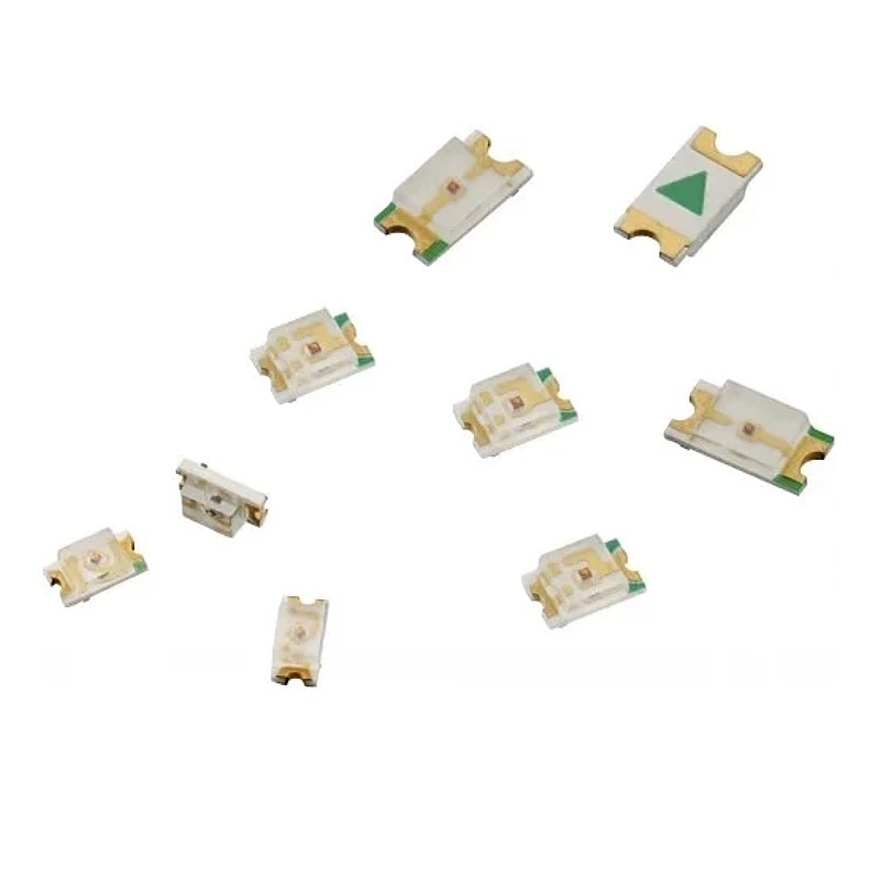 (50 Con) LED dán trong suốt 0805 SMD