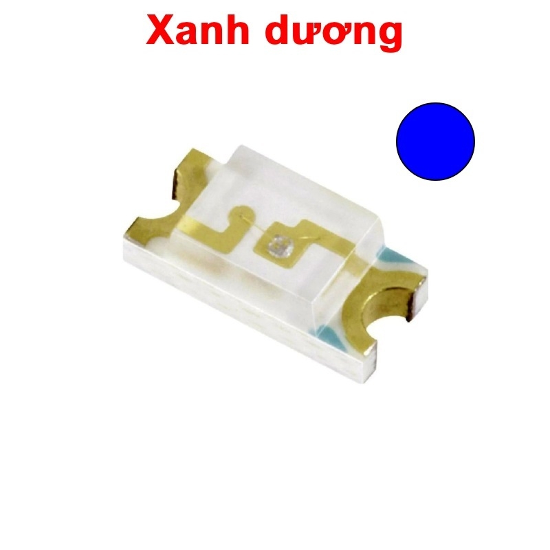 (50 Con) LED dán trong suốt 0805 SMD