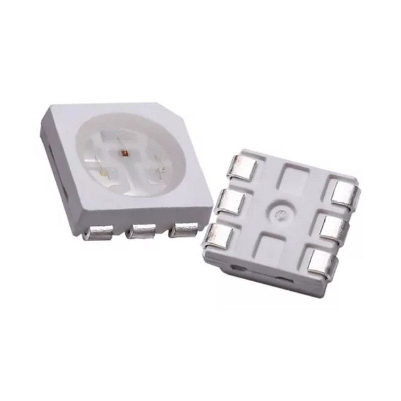 (5 con) LED dán RGB 5050 trong suốt 6 chân