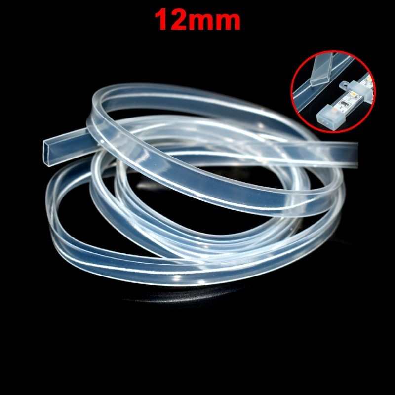 Ống silicon bọc LED 5050 chống thấm nước,Đầu bịt ống silicon bọc Led 5050 2835