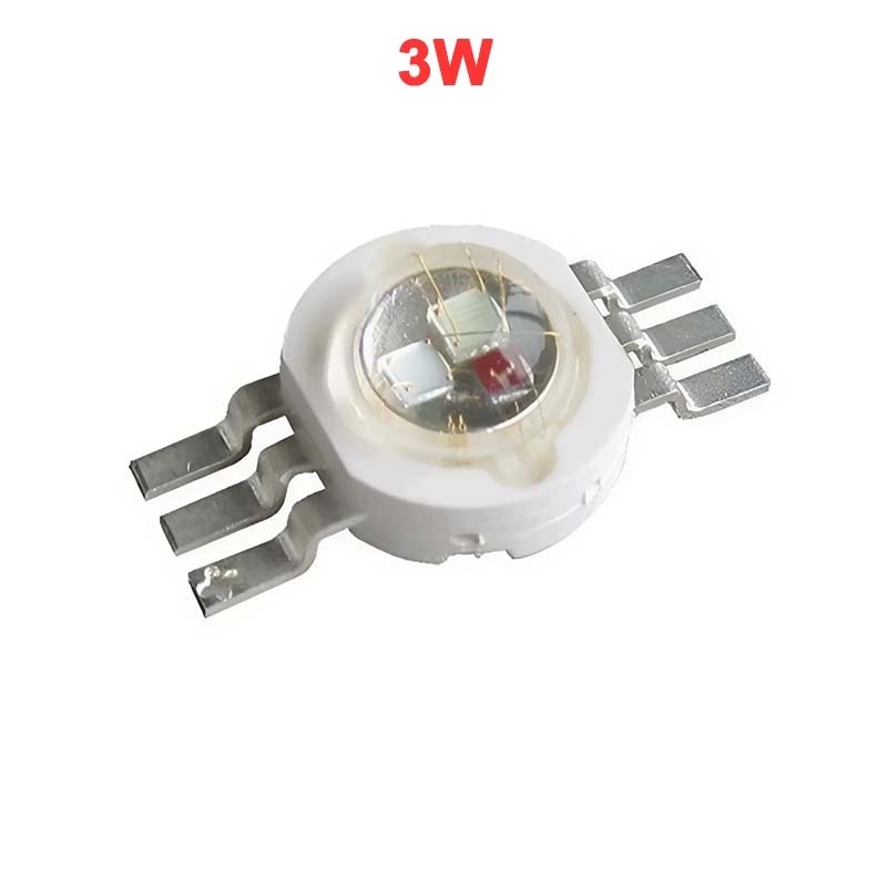 LED COB công suất RGB 3V 1W, 3W Luxeon siêu sáng