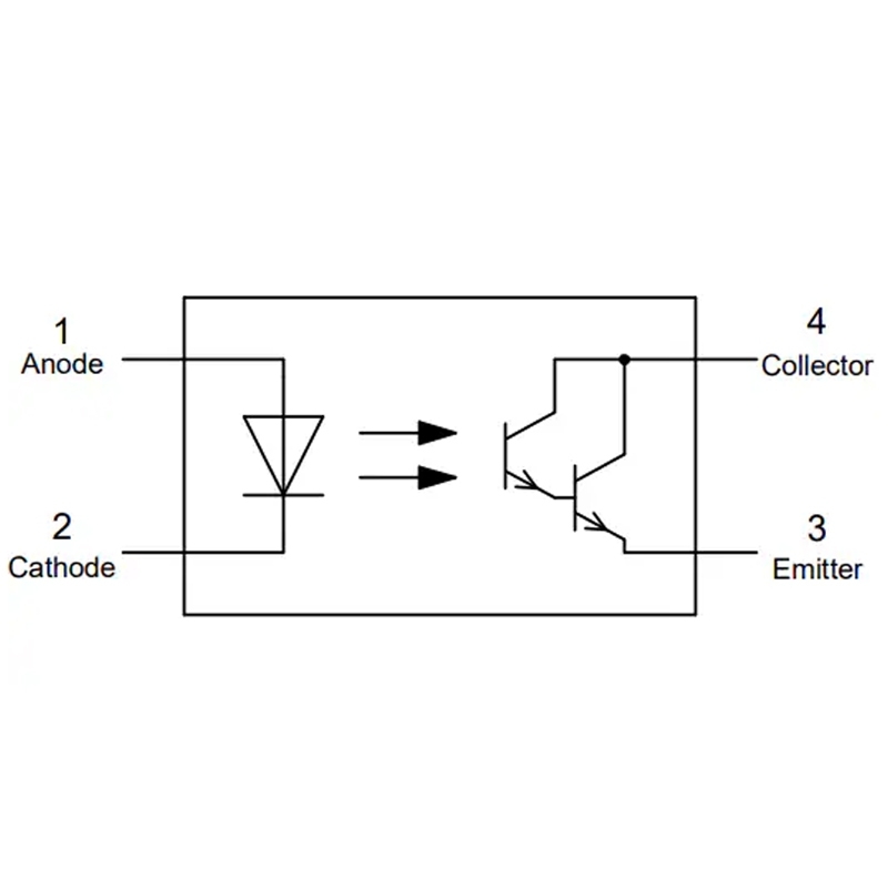 IC Opto Darlington cách ly 1 kênh TLP127, TLP187