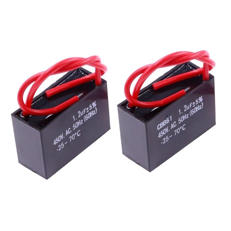 Tụ khởi động chạy quạt, động cơ CBB61 450VAC