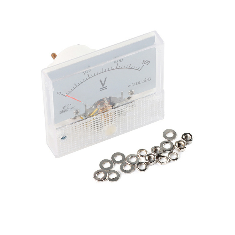 Vôn kế kim hiển thị điện áp DC 5V - 300V