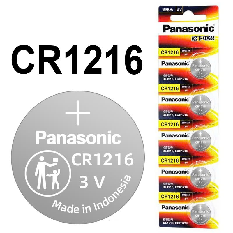 (1 Viên) Pin cúc áo 3V Panasonic chính hãng dòng CR12XX , CR16XX, CR20XX