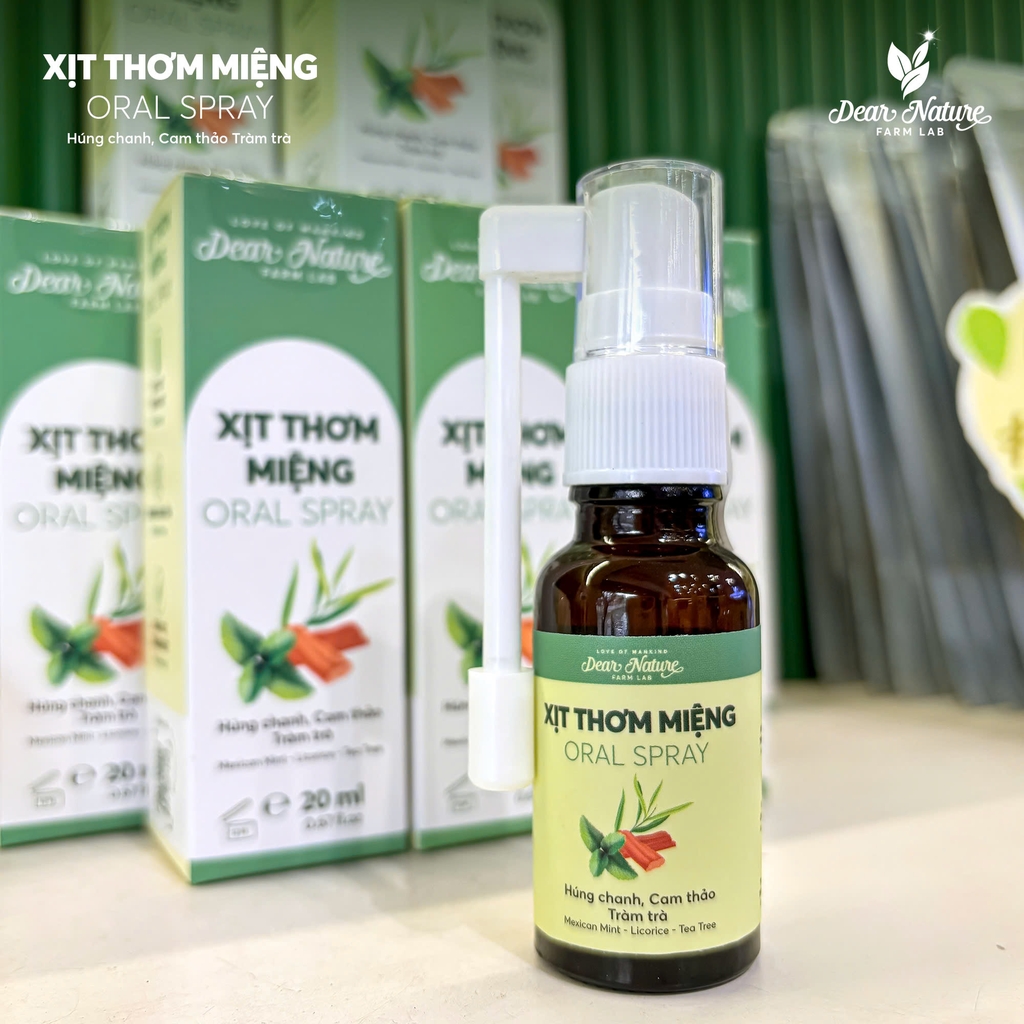 Xịt thơm miệng Oral Spray 20ml