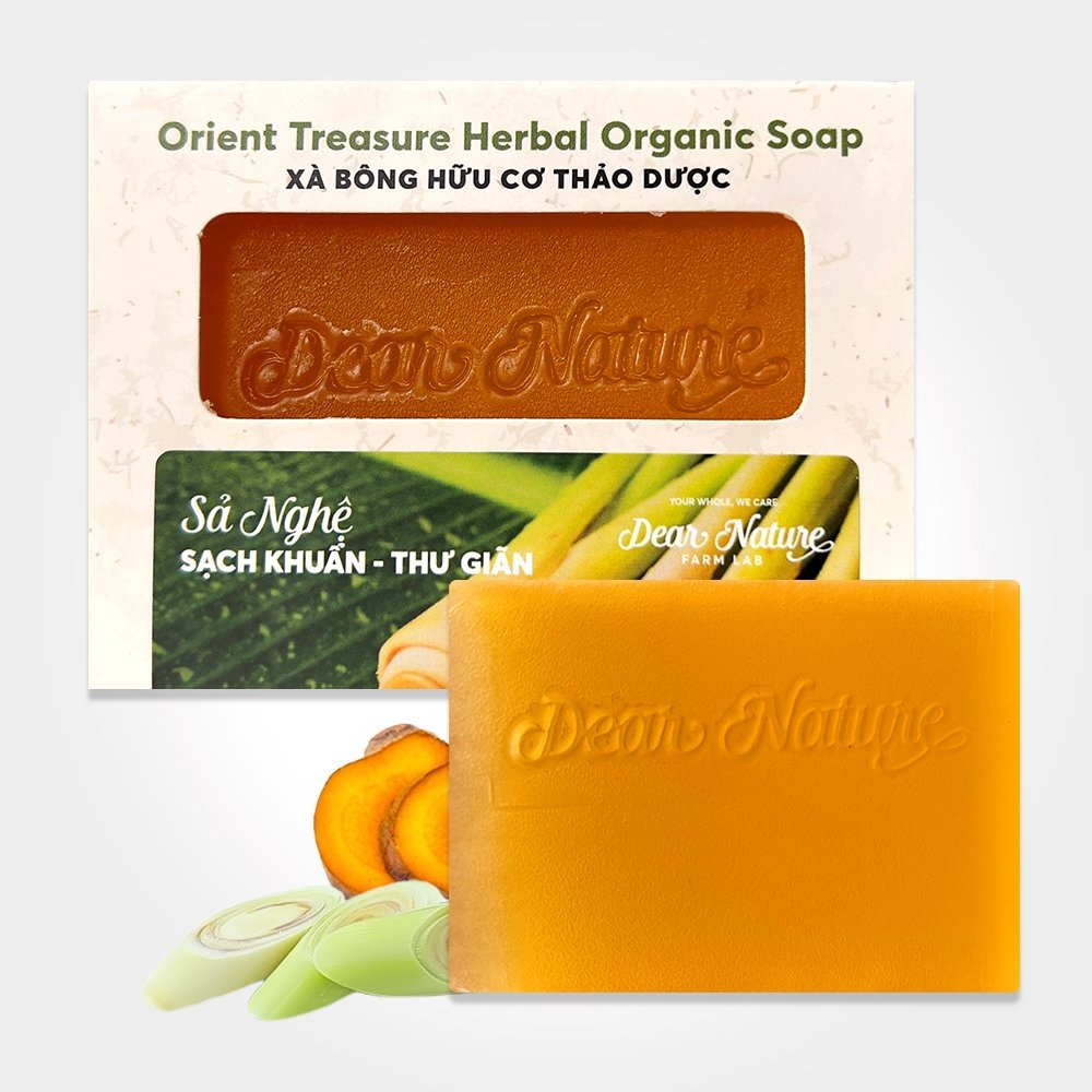 Xà Bông Thảo Dược Orient Treasure Sả Nghệ 100gr