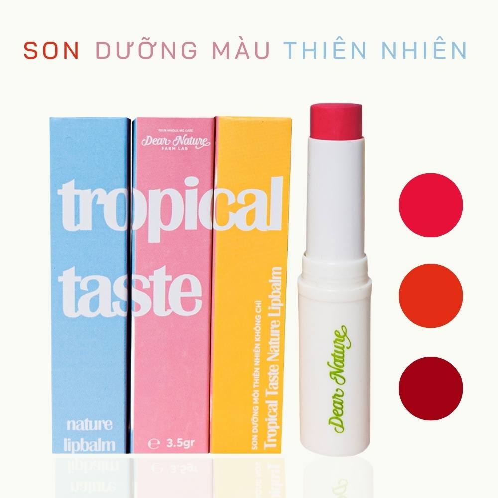 Son dưỡng Tropical Taste Nature Lipbalm