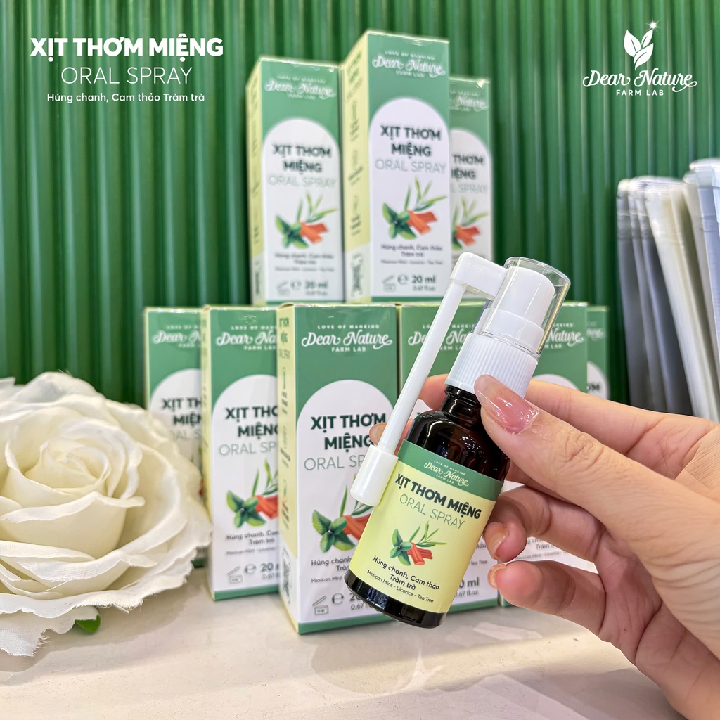 Xịt thơm miệng Oral Spray 20ml