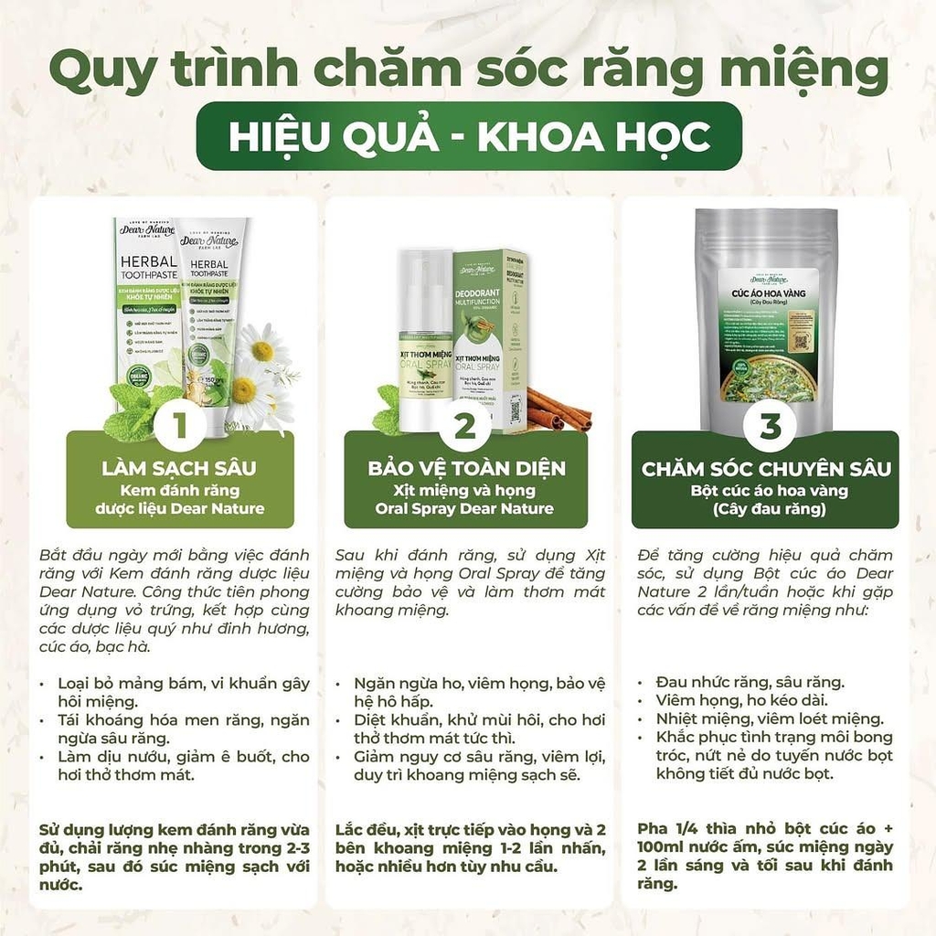 Kem đánh răng thảo dược 150gr