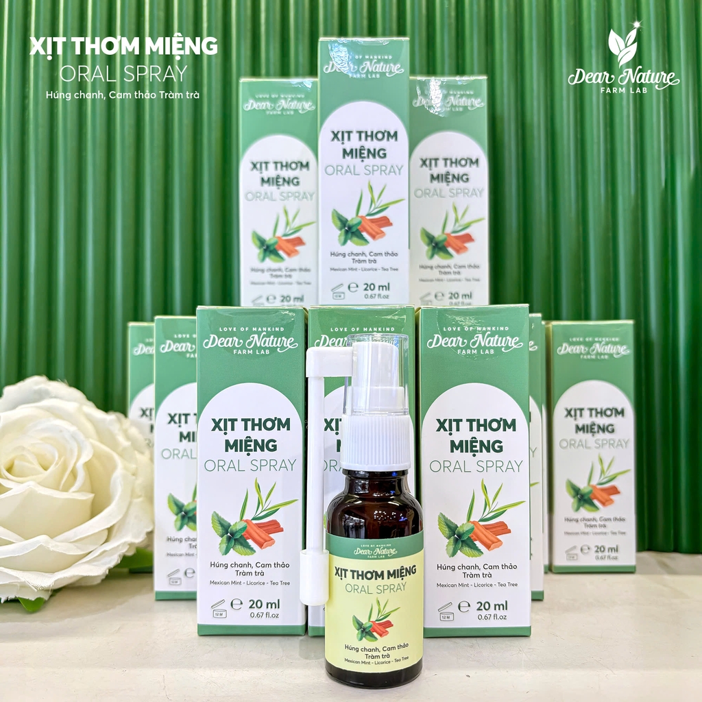 Xịt thơm miệng Oral Spray 20ml