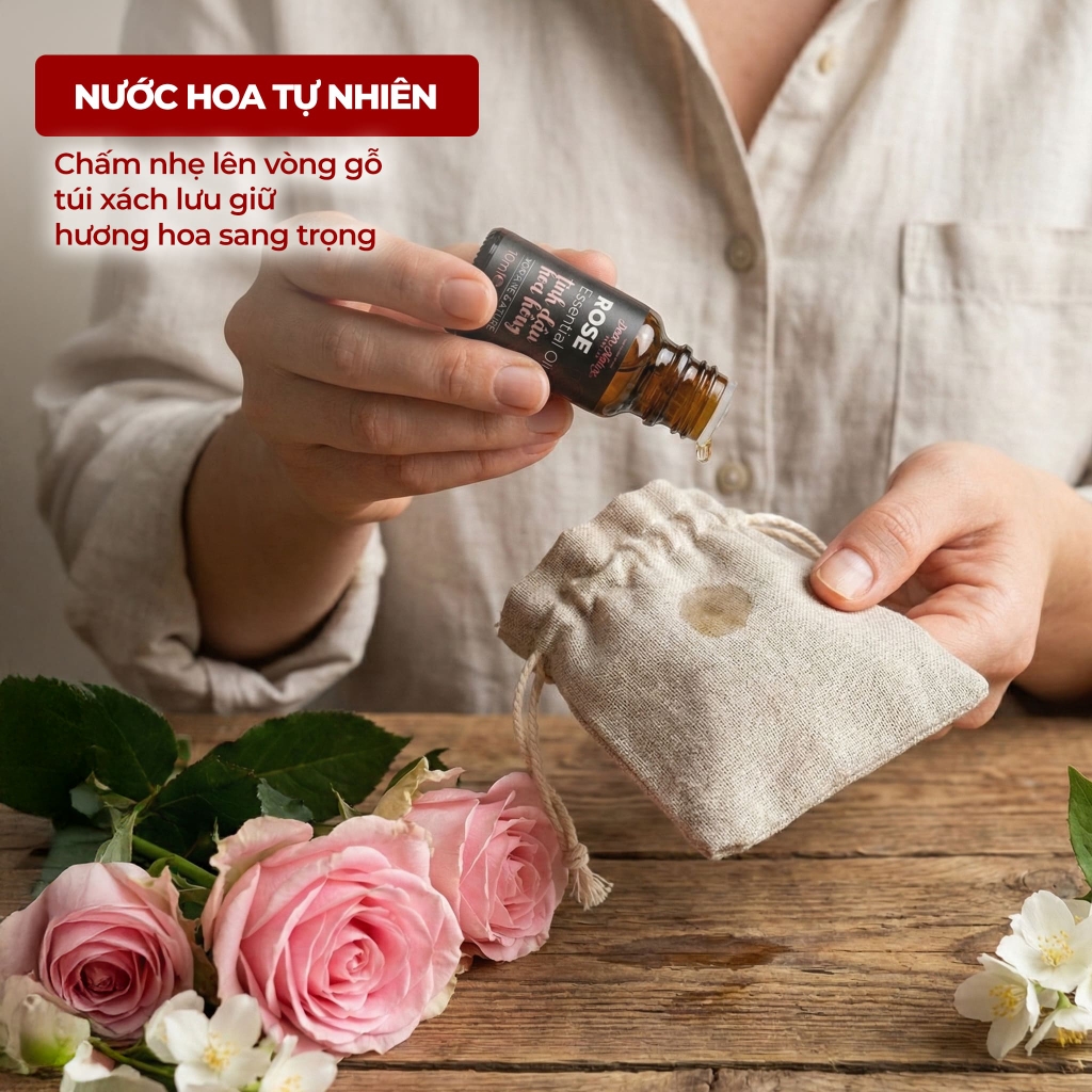 Tinh dầu hoa hồng 10ml