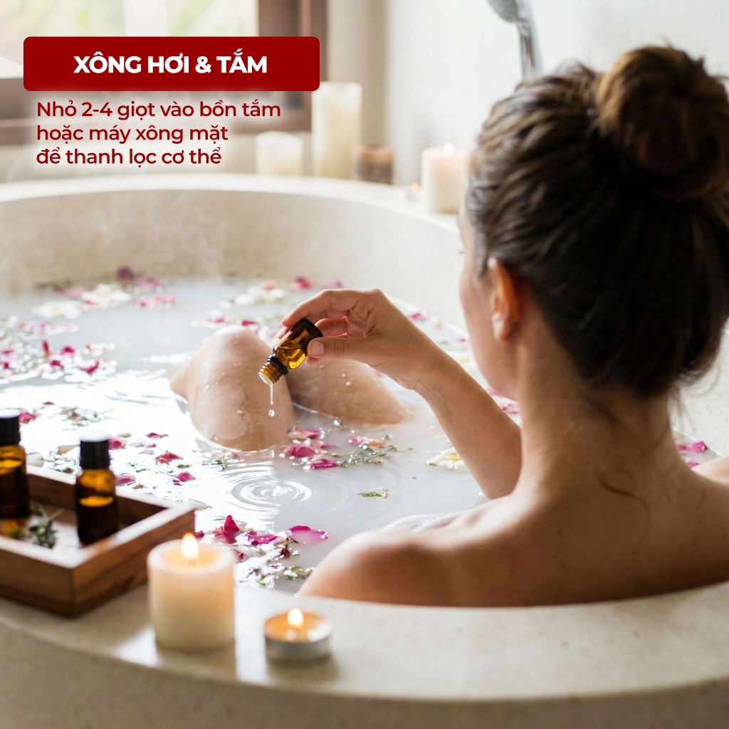 Tinh dầu hoa hồng 10ml