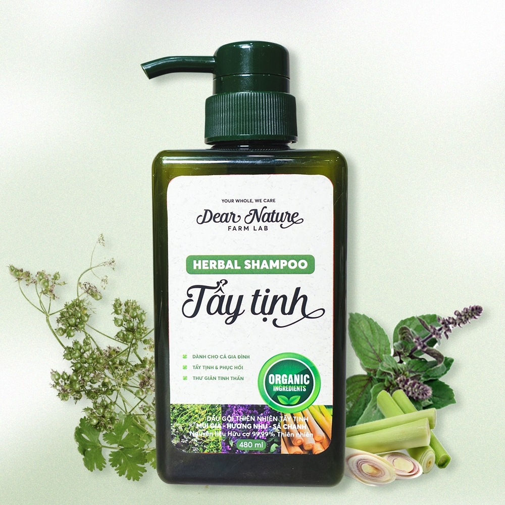 Dầu Gội Tẩy Tịnh Giảm Căng Thẳng 480ml