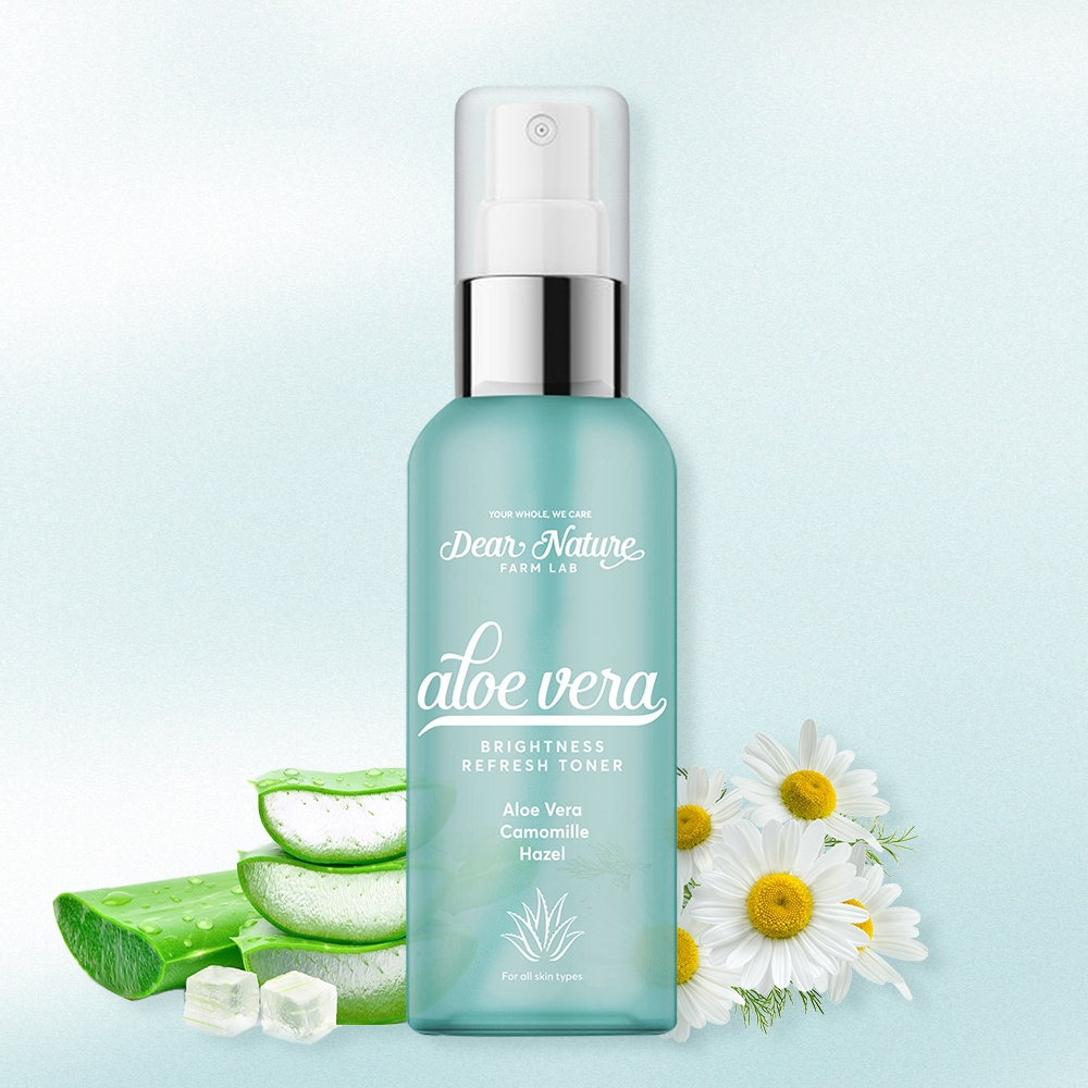 Nước cân bằng da Aloe Vera Brightness Refresh Toner