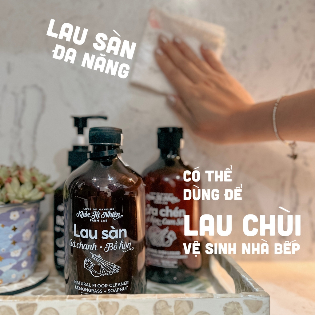 Nước lau sàn Ancare Quế - Bồ hòn 50ml