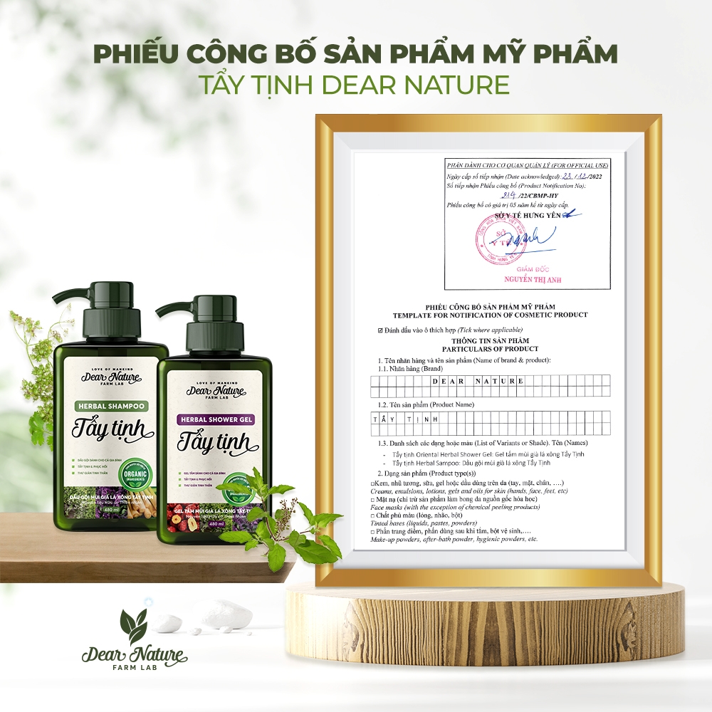 Dầu Gội Tẩy Tịnh Giảm Căng Thẳng 480ml