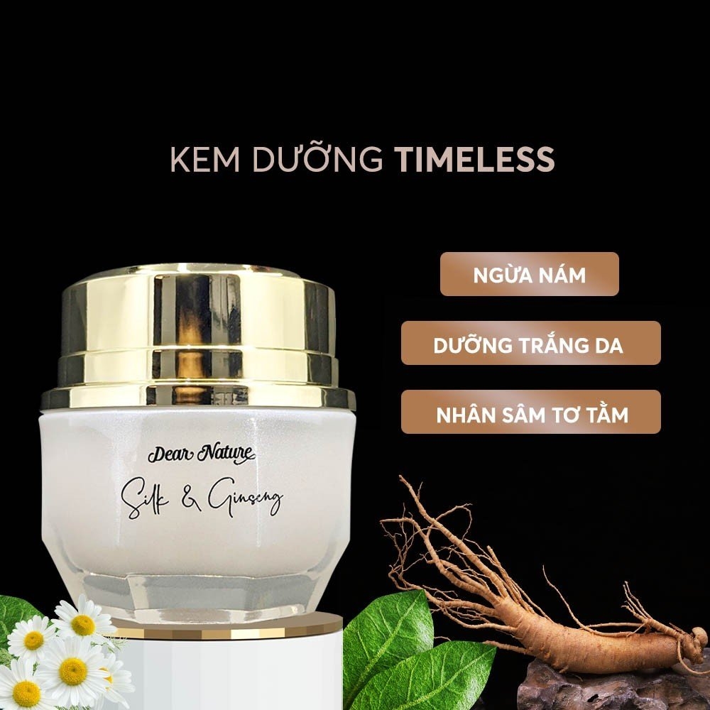 Kem dưỡng da chống lão hoá Sâm tiến hoàng cung 4 in 1 Timeless Silk & Ginseng Perfect Cream 30ml