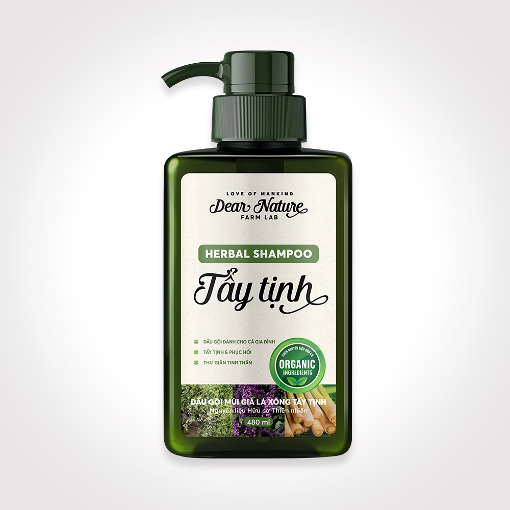 Dầu Gội Tẩy Tịnh Giảm Căng Thẳng 480ml