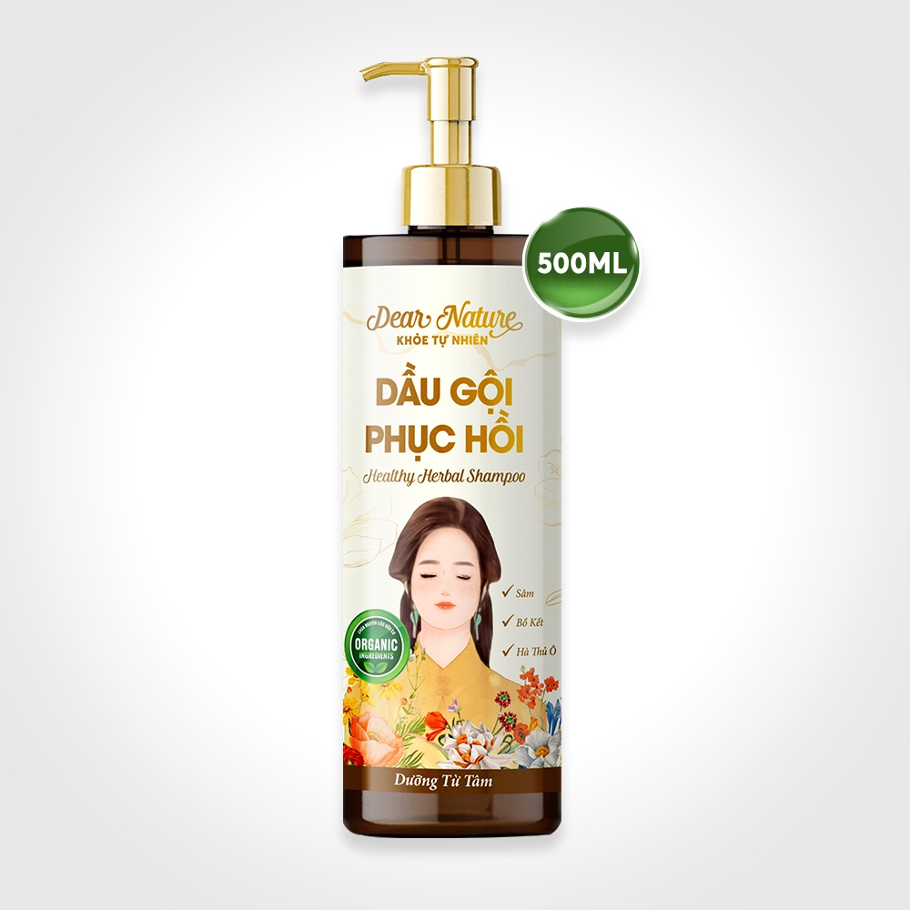 Dầu Gội Phục Hồi Khoẻ Tự Nhiên 500ml