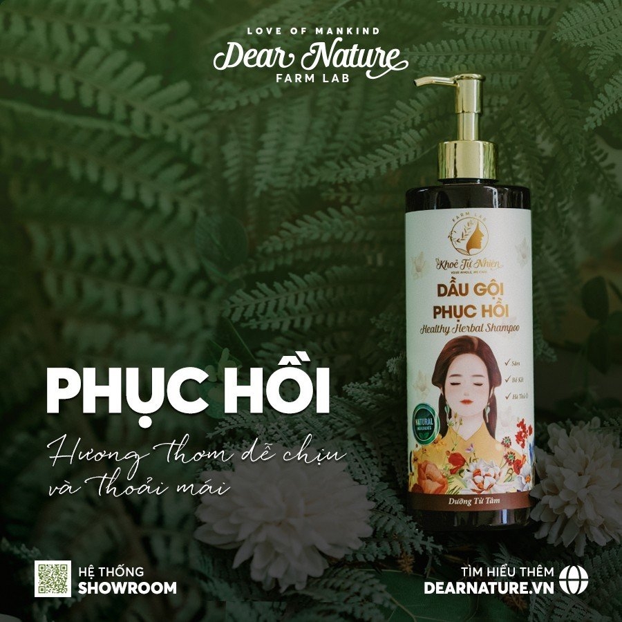 Dầu gội dược liệu Phục Hồi Khoẻ Tự Nhiên