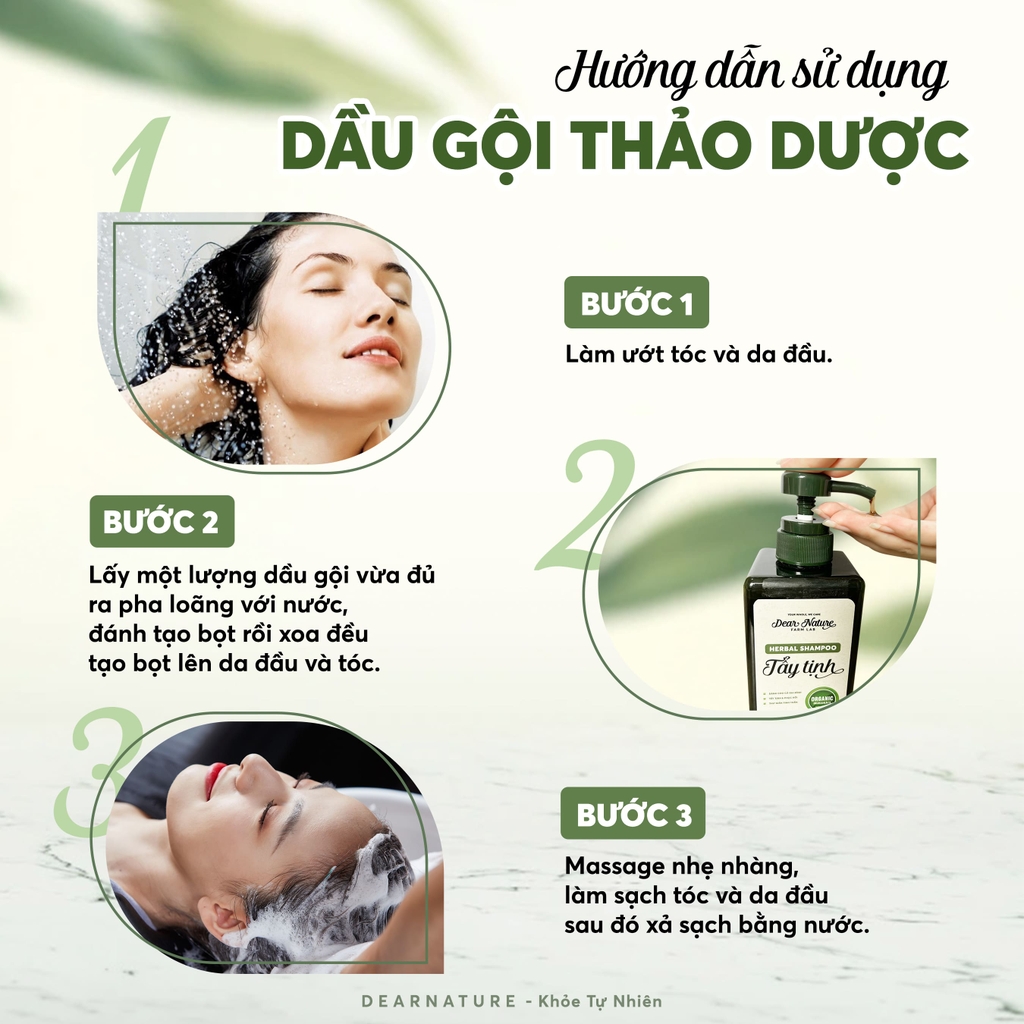 Dầu Gội Tẩy Tịnh Giảm Căng Thẳng 480ml