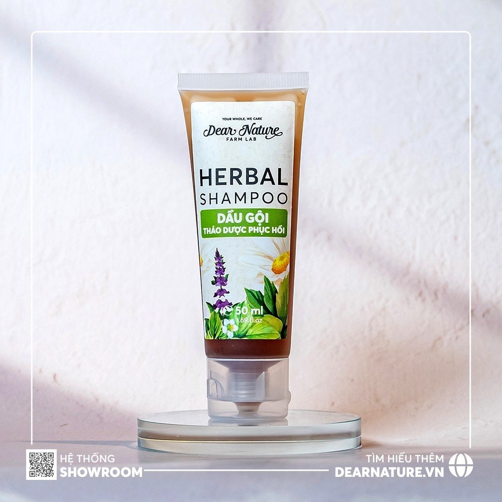 Dầu Gội Trị Gàu, Ngứa, Rụng Herbal 550ml