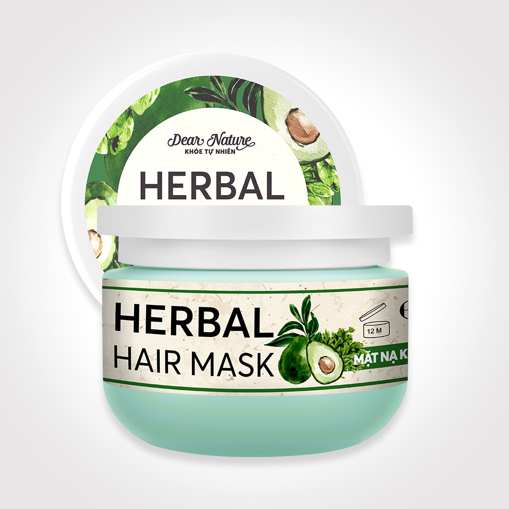 Mặt nạ kem ủ dưỡng tóc Herbal Hair Mask