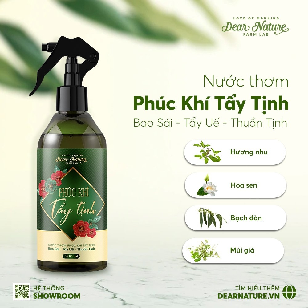 Nước thơm Phúc Khí Tẩy Tịnh 300ml