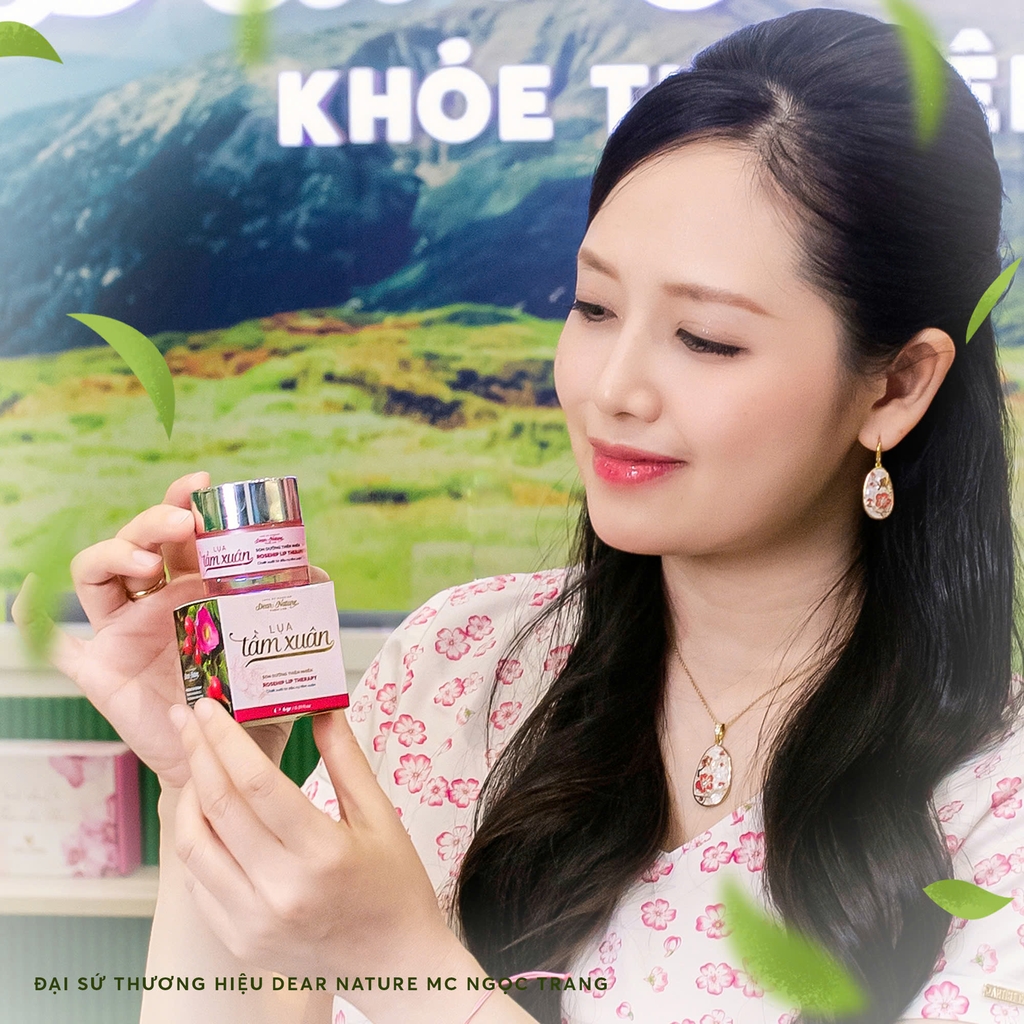 Son dưỡng Lụa tầm xuân Rosehip Lip Therapy