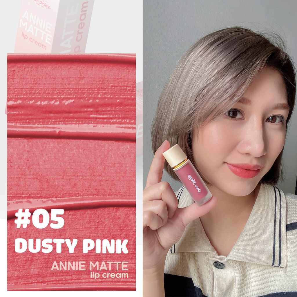 Son kem lì Annie Matte Lip cream 5ml