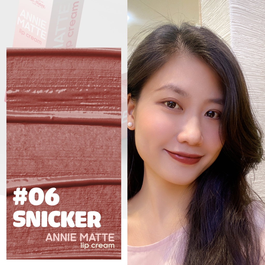 Son kem lì Annie Matte Lip cream 5ml