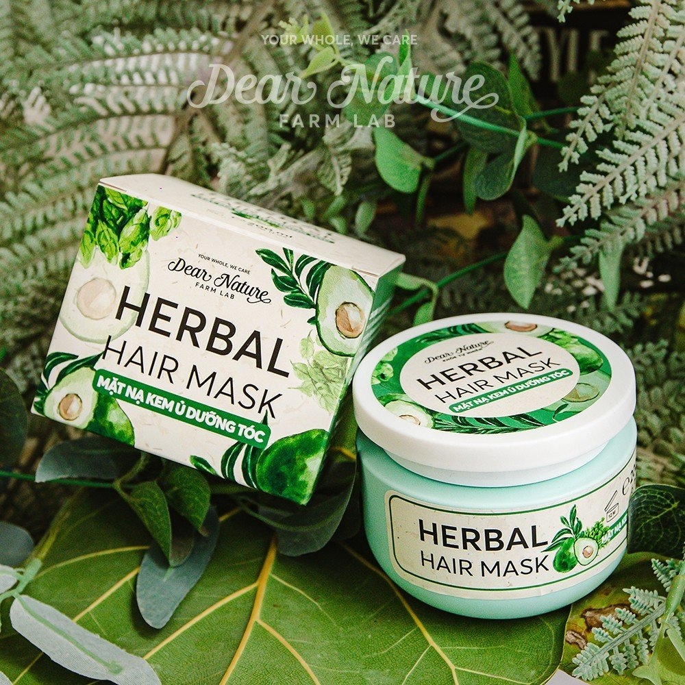 Mặt nạ kem ủ dưỡng tóc Herbal Hair Mask